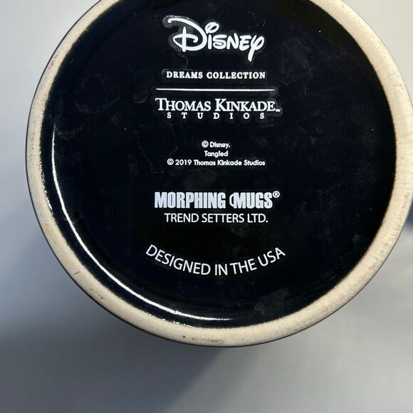 Disney Dream Enchanted Morphing Mugs Thomas Kinkade Studios 2019 Rapunzel - Picture 3 of 6